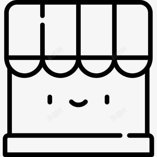 商店电子商务74线性图标svg_新图网 https://ixintu.com 商店 电子商务 线性