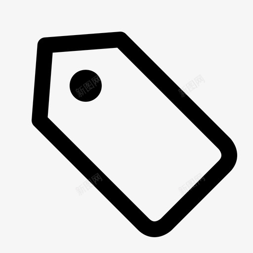 标签书签优惠券图标svg_新图网 https://ixintu.com 书签 价格 优惠券 折扣 机票 标签