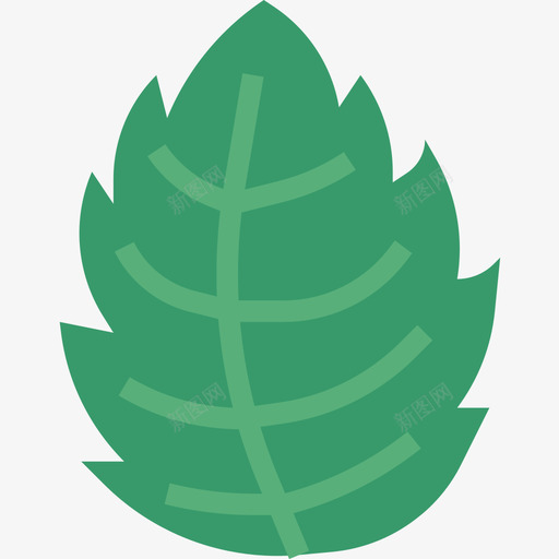 薄荷香草平的图标svg_新图网 https://ixintu.com 平的 薄荷 香草