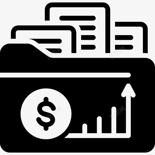 业务文档文件图标svg_新图网 https://ixintu.com 业务 文件 文件夹 文档 纸张