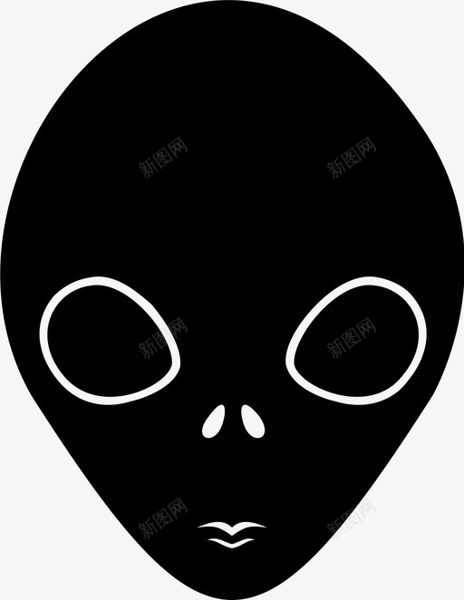 外星人阿凡达外星生物图标svg_新图网 https://ixintu.com 外星人 外星生物 怪物 阿凡达