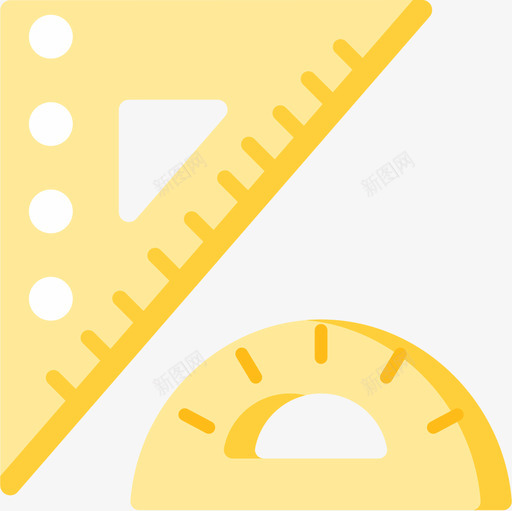 直尺缝59平的图标svg_新图网 https://ixintu.com 平的 直尺