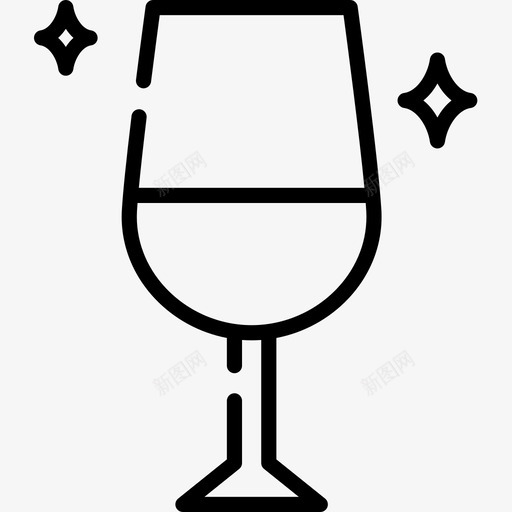 葡萄酒59号酒吧直系图标svg_新图网 https://ixintu.com 59号 直系 葡萄酒 酒吧