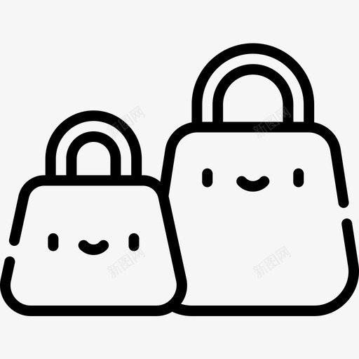 包电子商务74直系图标svg_新图网 https://ixintu.com 电子商务 直系