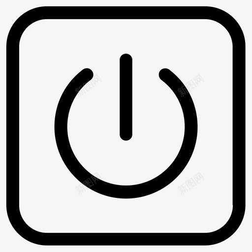 电源电脑电源按钮图标svg_新图网 https://ixintu.com 关机 按钮 电源 电脑 重启