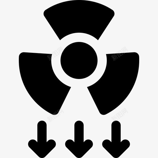放射治疗5填充图标svg_新图网 https://ixintu.com 填充 放射 治疗