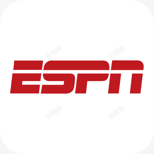 ESPNsvg_新图网 https://ixintu.com ESPN 扁平