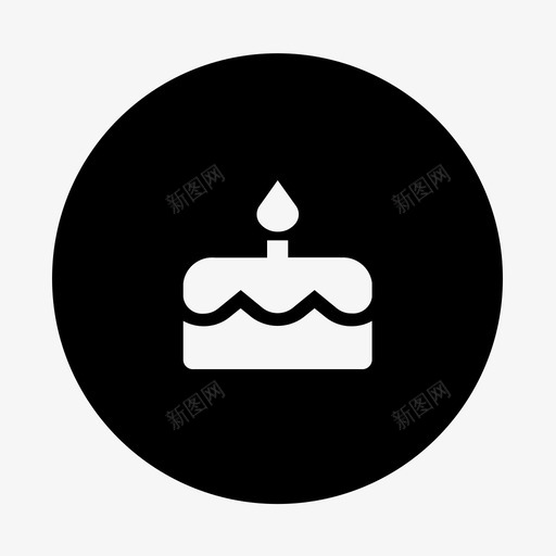 消息_生日提醒svg_新图网 https://ixintu.com 消息_生日提醒