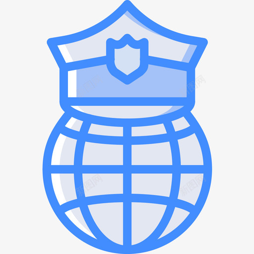 在线网络安全17蓝色图标svg_新图网 https://ixintu.com 在线 网络安全 蓝色