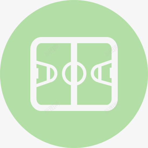篮球场svg_新图网 https://ixintu.com 篮球场