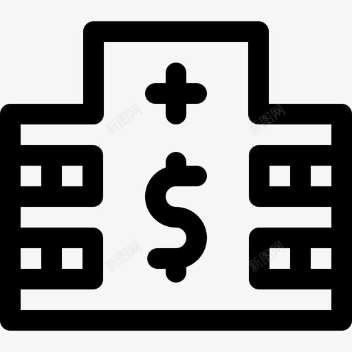 医院慈善61号直系图标svg_新图网 https://ixintu.com 61号 医院 慈善 直系