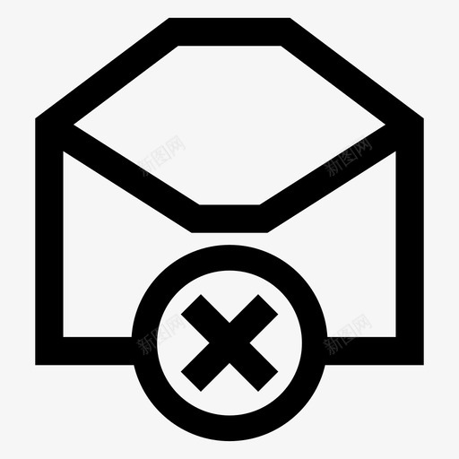 垃圾邮件电子邮件互联网图标svg_新图网 https://ixintu.com 互联网 信件 信息 垃圾 电子邮件 邮件
