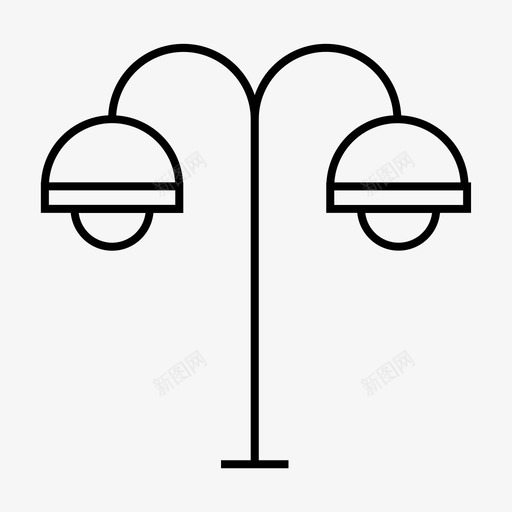 灯具装饰家具灯图标svg_新图网 https://ixintu.com 亮光 室内 家具 灯 灯具装饰