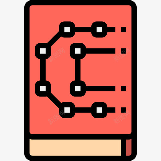 平面艺术19线条色彩图标svg_新图网 https://ixintu.com 平面设计 线条 色彩 艺术设计