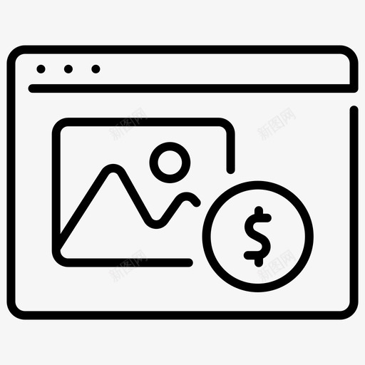 网站库存照片页面用户界面图标svg_新图网 https://ixintu.com 库存 照片 用户界面 类型 网站 页面