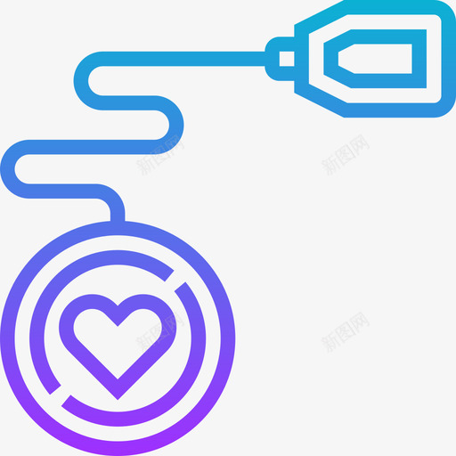Yoyo玩具16渐变图标svg_新图网 https://ixintu.com Yoyo 渐变 玩具