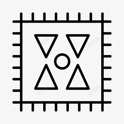 部落垫人类学印第安人图标svg_新图网 https://ixintu.com 人类学 印第安人 土著 美洲 部落
