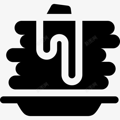 薄饼糖果10馅图标svg_新图网 https://ixintu.com 糖果 薄饼