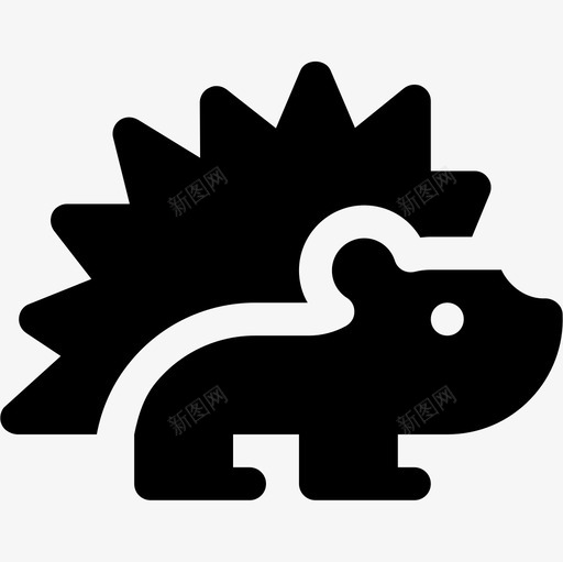 刺猬澳大利亚13填充图标svg_新图网 https://ixintu.com 刺猬 填充 澳大利亚13