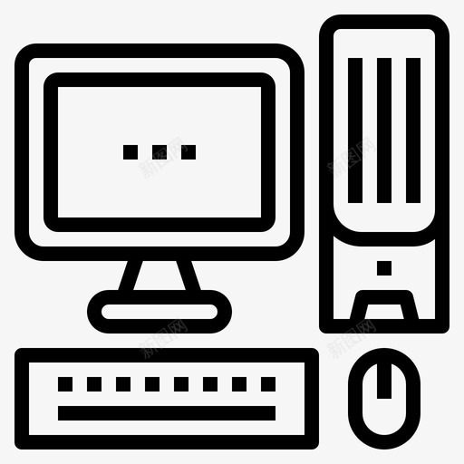 计算机分析监控图标svg_新图网 https://ixintu.com 优化 分析 屏幕 搜索引擎 撰稿 监控 自由 计算机