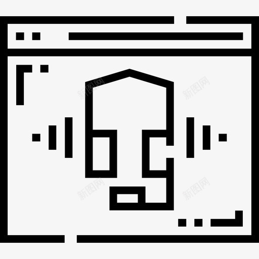 耳机帮助和支持28线性图标svg_新图网 https://ixintu.com 帮助和支持28 线性 耳机