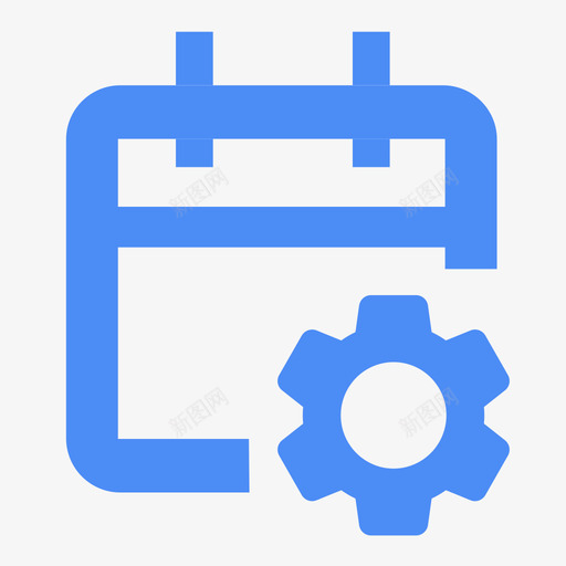 设置工作日svg_新图网 https://ixintu.com 设置工作日
