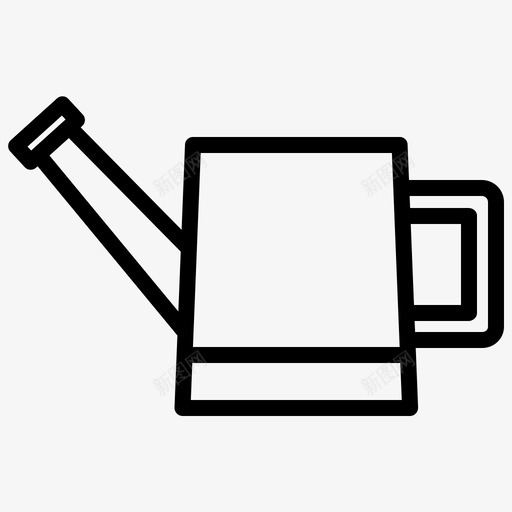 喷壶农业耕作图标svg_新图网 https://ixintu.com 农业 喷壶 耕作