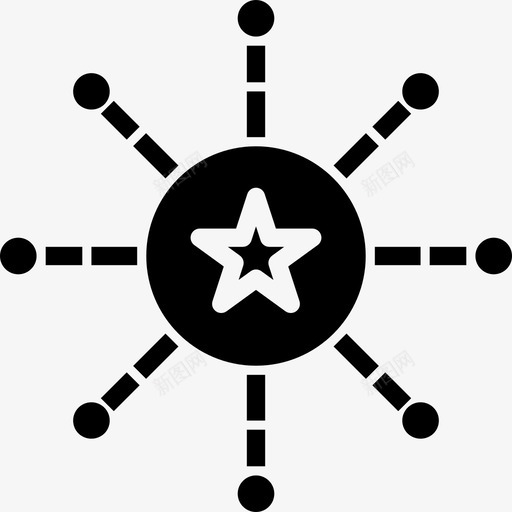 连接业务管理41可靠图标svg_新图网 https://ixintu.com 业务管理 可靠 连接