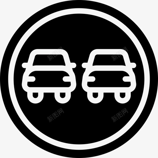 禁止超车英国路标2号加油图标svg_新图网 https://ixintu.com 2号 加油 禁止 英国 超车 路标