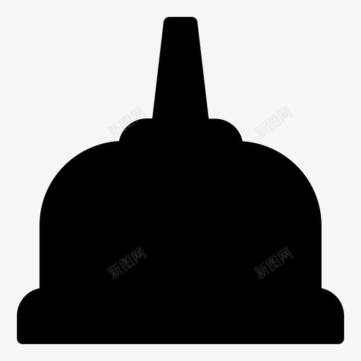寺庙建筑商业图标svg_新图网 https://ixintu.com 商业 城市 基础 寺庙 建筑