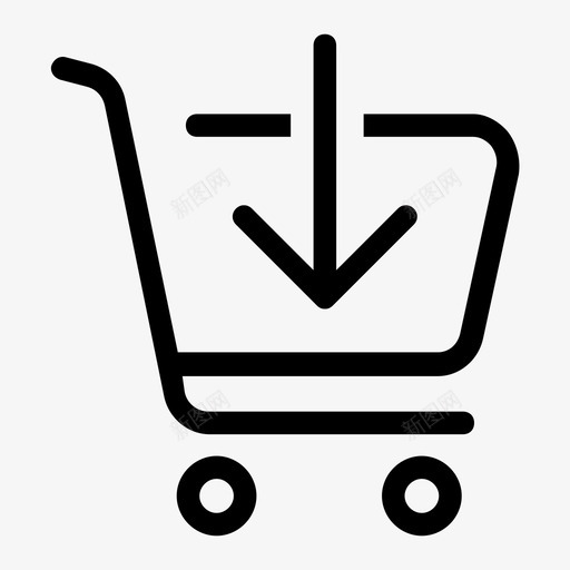 加入购物车svg_新图网 https://ixintu.com 加入购物车 加购-icon-11