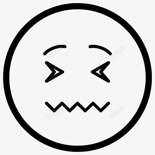 强调表情符号表情符号情绪图标svg_新图网 https://ixintu.com 强调表情符号 情绪 表情符号 表情符号线向量图标