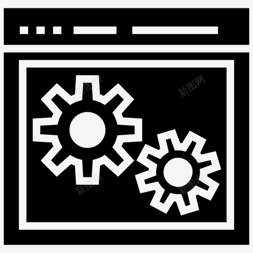 网页优化网页推进网页发展图标svg_新图网 https://ixintu.com 搜索引擎优化和网页字形图标 网站维护 网站维护中 网页优化 网页发展 网页推进 网页设置