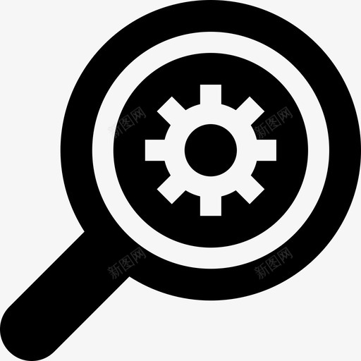 放大镜webdesign2填充图标svg_新图网 https://ixintu.com webdesign2 填充 放大镜