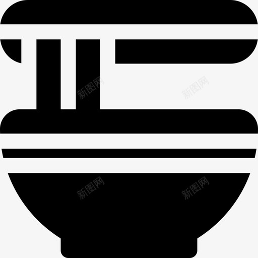 亚洲人餐厅82已满图标svg_新图网 https://ixintu.com 亚洲人 已满 餐厅