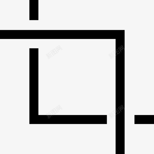 裁剪应用程序绘图图标svg_新图网 https://ixintu.com 图标 应用程序 照片 绘图 编辑 裁剪