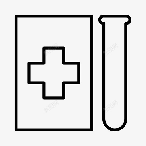 病理学健康保健图标svg_新图网 https://ixintu.com 保健 健康 医疗 医院 康复 病理学