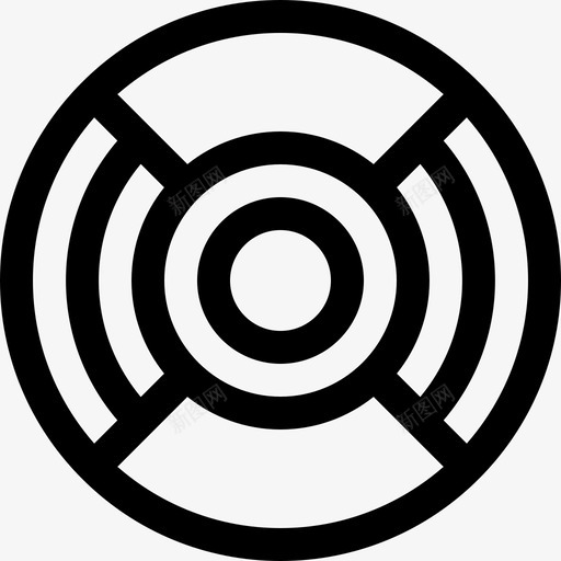 运动检测器domotics17线性图标svg_新图网 https://ixintu.com domotics17 线性 运动检测器