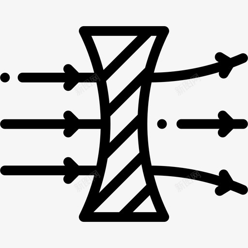 物理物理12线性图标svg_新图网 https://ixintu.com 物理 线性