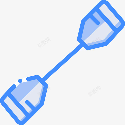 划桨冒险运动17蓝色图标svg_新图网 https://ixintu.com 冒险 划桨 蓝色 运动