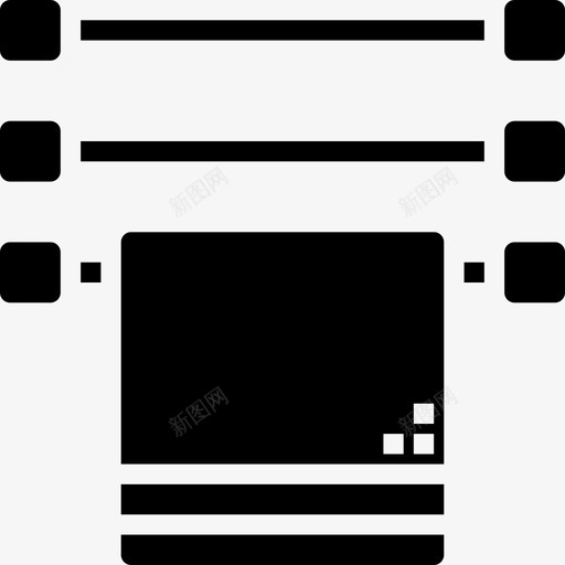 毛巾浴室26实心图标svg_新图网 https://ixintu.com 实心 毛巾 浴室26