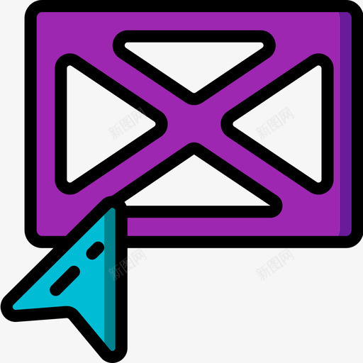 框架实用程序6线颜色图标svg_新图网 https://ixintu.com 实用 框架 程序 颜色