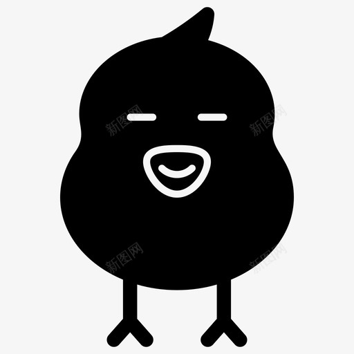 小鸡接吻小鸡亲吻小鸡表情图标svg_新图网 https://ixintu.com 亲吻 图标 小鸡 情感 接吻 符号 表情