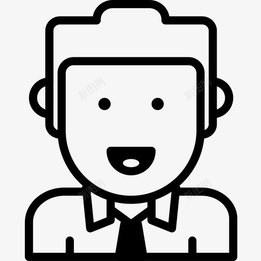 男人26岁直系人图标svg_新图网 https://ixintu.com 26岁 男人 直系人