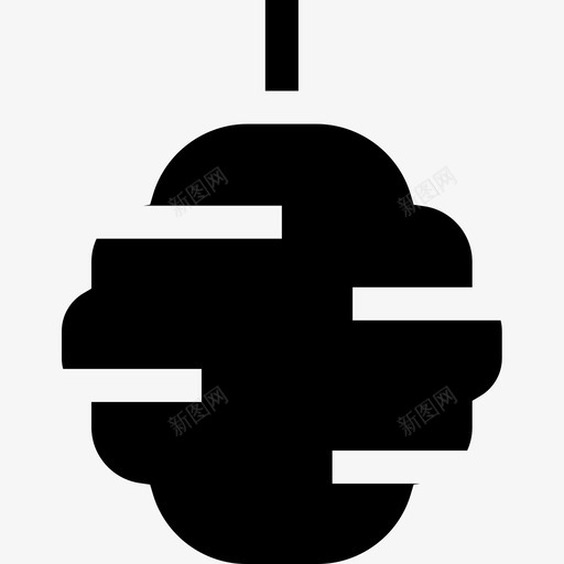 巢53号春季已填充图标svg_新图网 https://ixintu.com 53号春季 巢 已填充