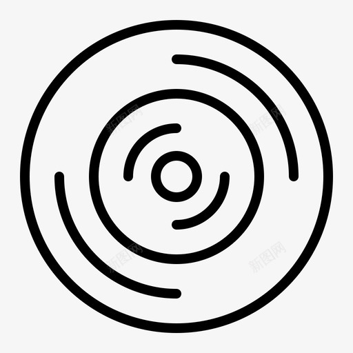 光盘cd音乐图标svg_新图网 https://ixintu.com cd 乙烯基 光盘 国际 爵士 音乐