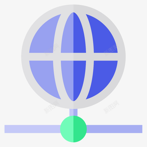 世界新闻平台图标svg_新图网 https://ixintu.com 世界 平台 新闻