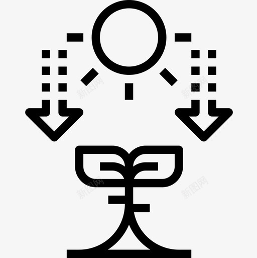生态与环境电力与能源14线性图标svg_新图网 https://ixintu.com 环境 生态 电力 线性 能源