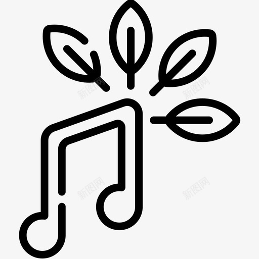 音频治疗17线性图标svg_新图网 https://ixintu.com 治疗 线性 音频