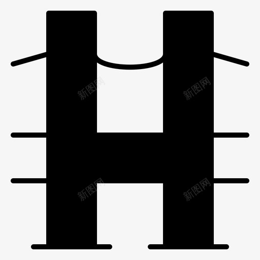 桥梁旅程河流图标svg_新图网 https://ixintu.com 元素 城市设计 旅程 桥梁 河流 道路